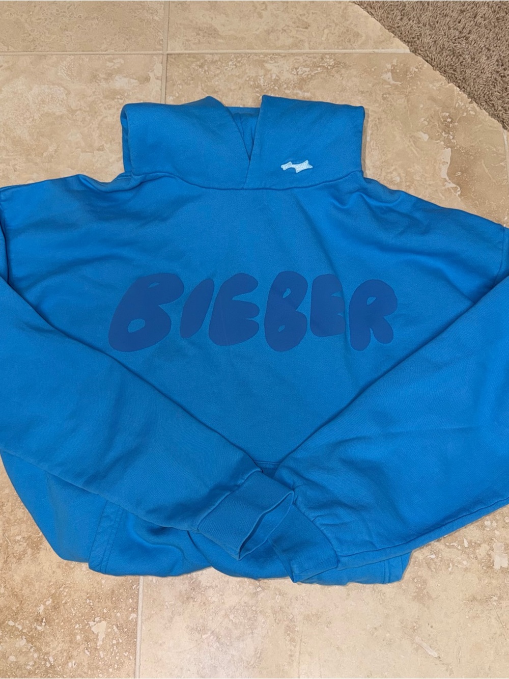 Skylrk Justin Bieber Coachella Blue Hoodie